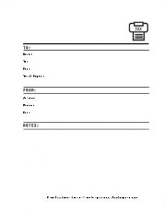 Ready-to-Send Fax Cover Sheet 1